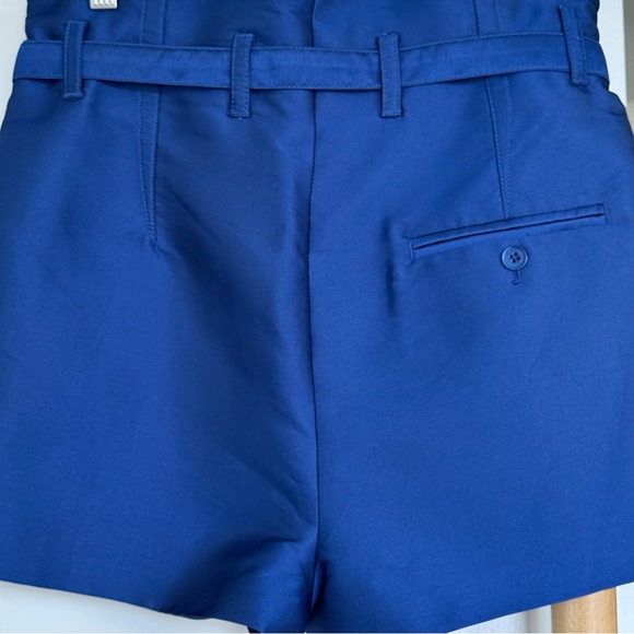 3.1 Phillip Lim Brand New High Waist Satin Shorts. Navy/Blue Color. 0 Size - Picture 11 of 13